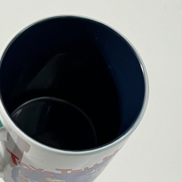 Disney PIXAR Toy Story Toys Tell No Tales 16oz Ceramic Mug White Multi NWT - Picture 8 of 14